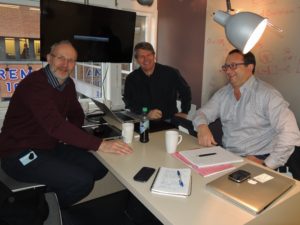 Paal Jahre Nilsen, Cambi AS, Rune Ingels, N2 Applied AS and Ferdinand Stempfer, SBI GmbH - the prototype testing team