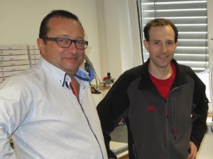 Ferdinand Stempfer and Roman Kettler - both SBI GmbH in Hollabrunn - ha a breakthrough in energy efficiency of the plasma reactor during Easter break.